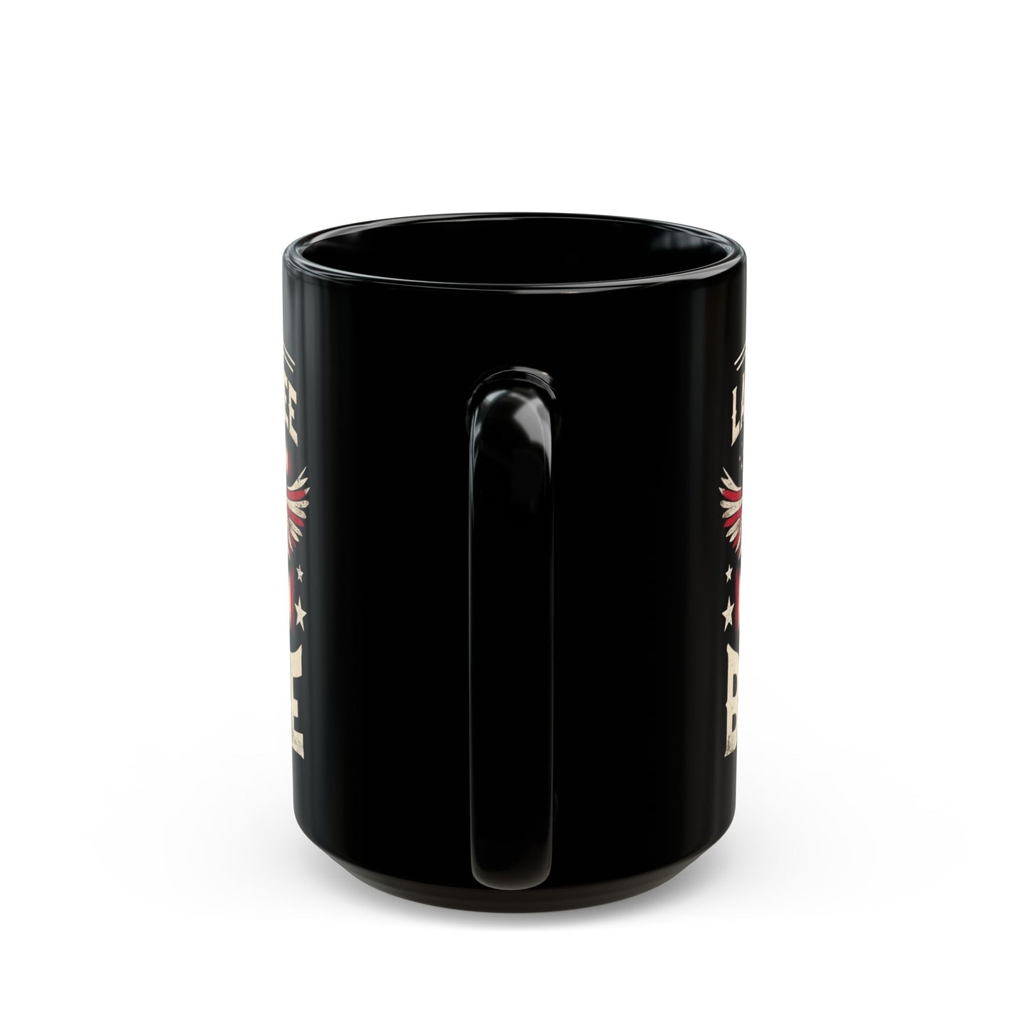 Land of the Free Because of the Brave Patriotic Coffee Mug