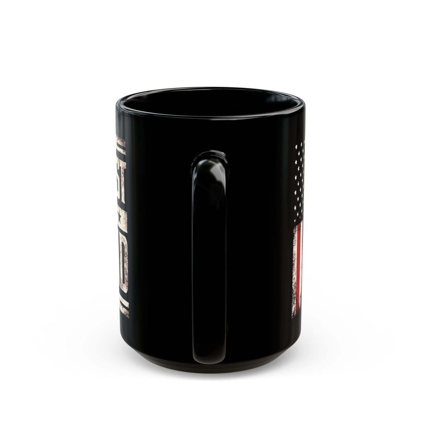 Best Dad Patriotic American Flag Christmas Gift for Him Coffee Mug