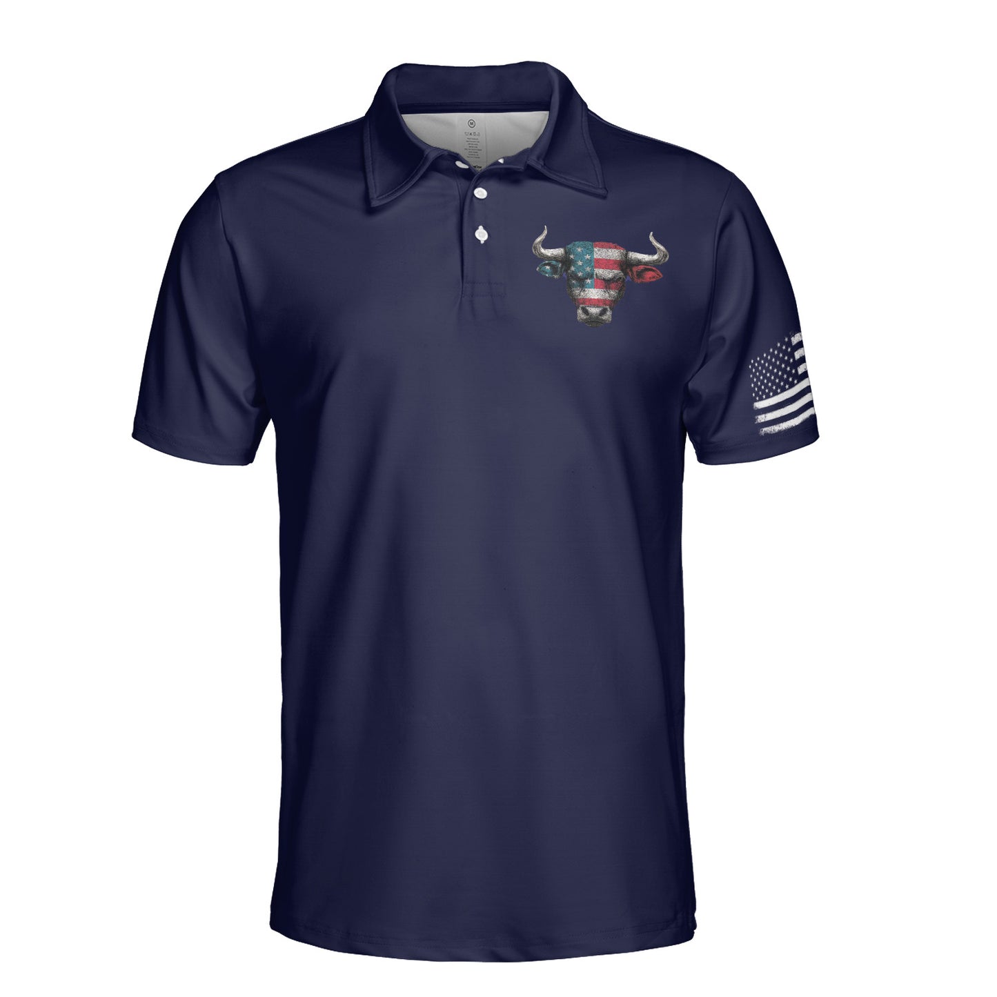 If Genders Confuse You Go Milk A Bull Navy Men's Polo Moisture Wicking Short Sleeve Golf Shirt