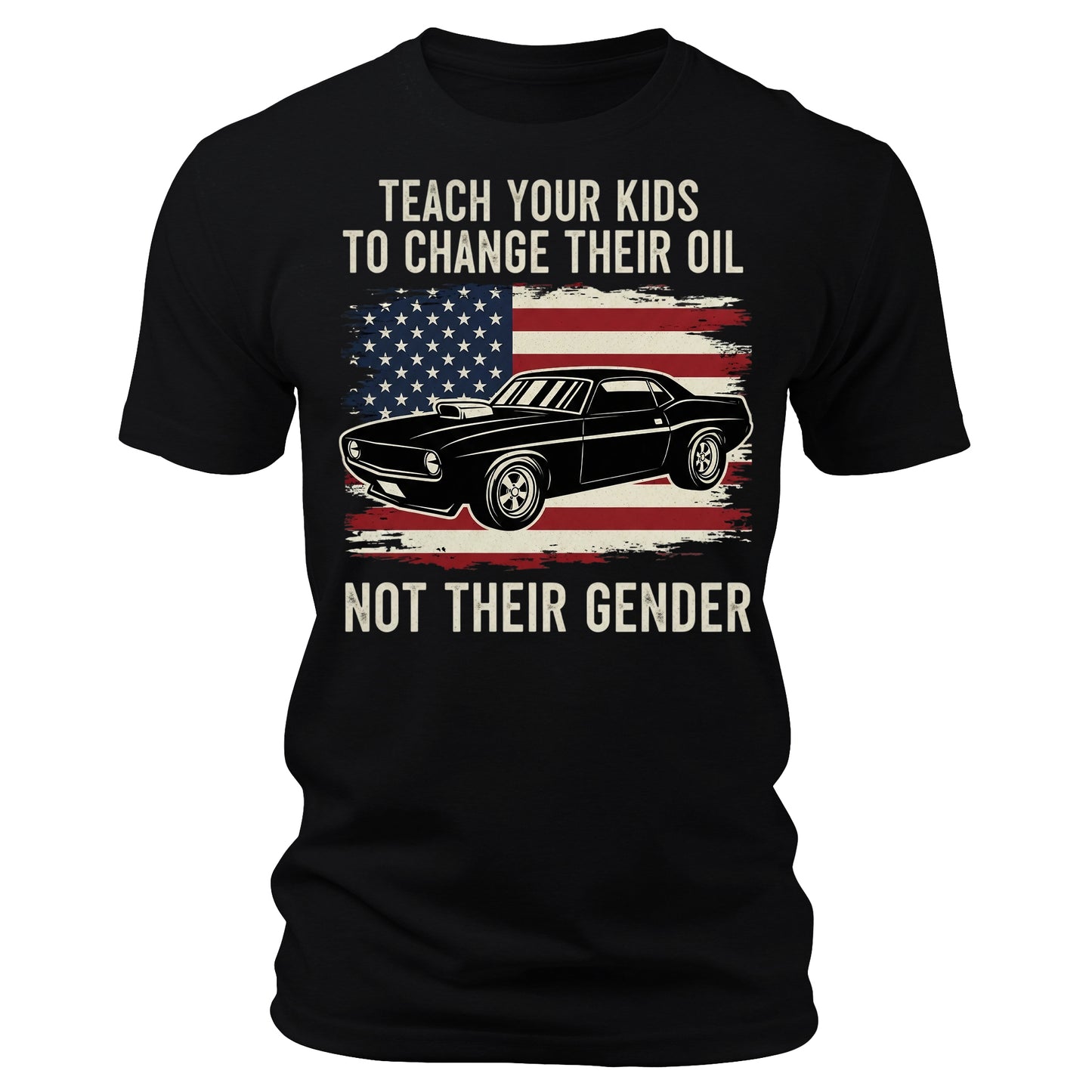 Teach Your Kids To Change Their Oil Funny T-Shirt