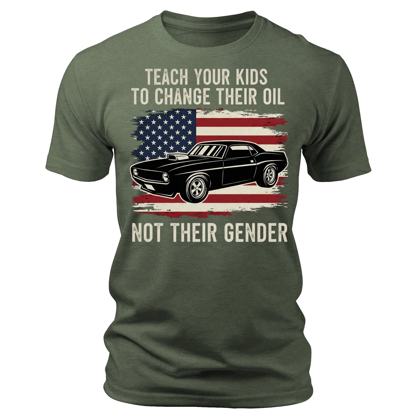 Teach Your Kids To Change Their Oil Funny T-Shirt