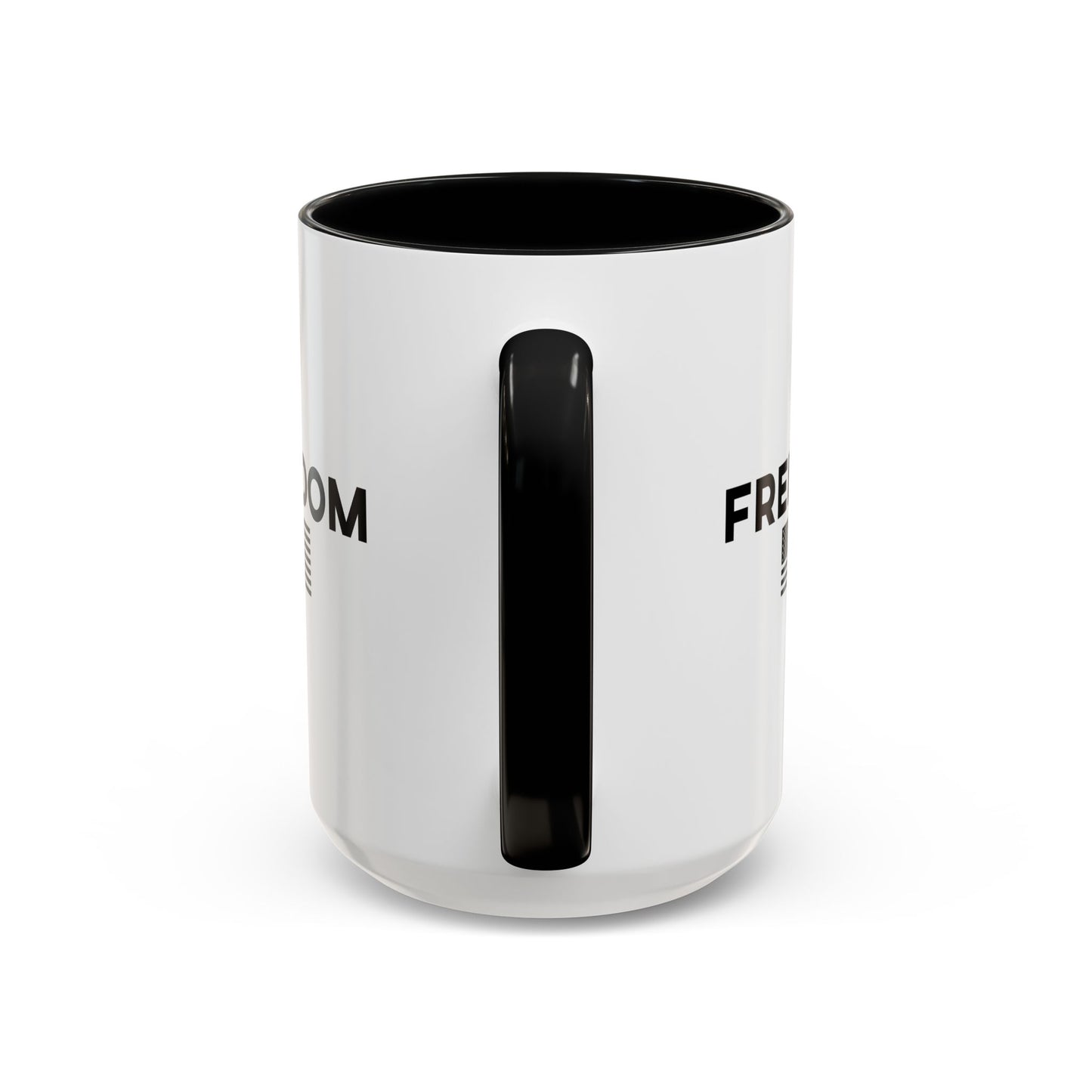 Freedom Flag Accent Coffee Mug