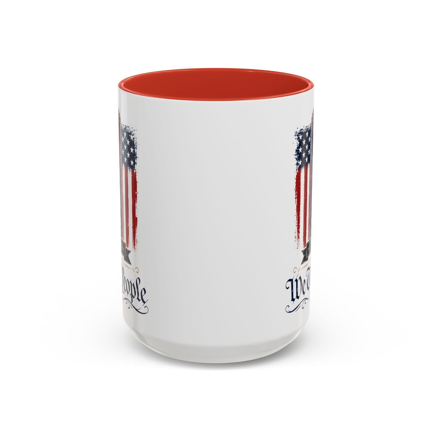 250 Anniversary USA Commemorative Patriotic We The People 1776 - 2026 Accent 15oz Coffee Mug