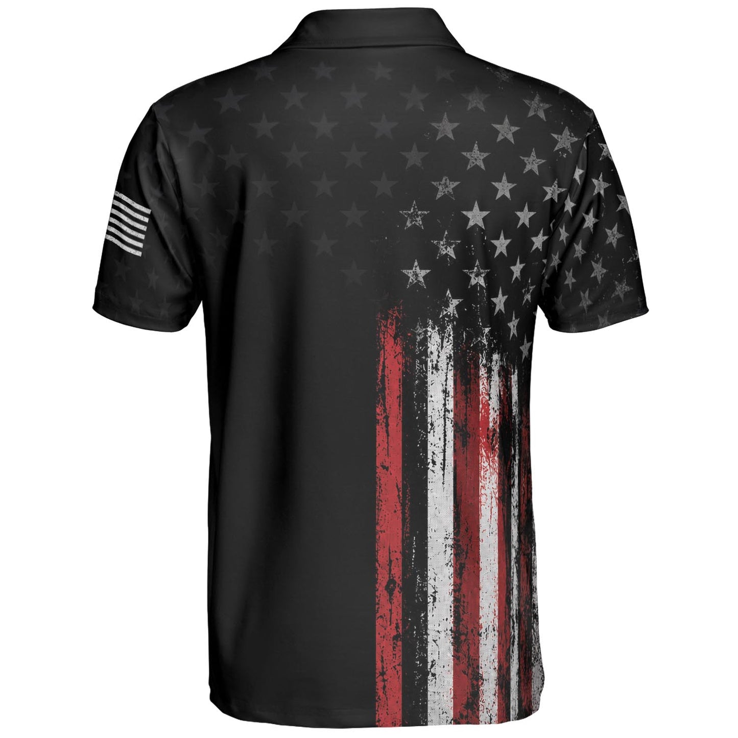 4th of July Polo Shirts for Men 250th Anniversary Patriotic American Flag Moisture Wicking Short Sleeve Golf Top