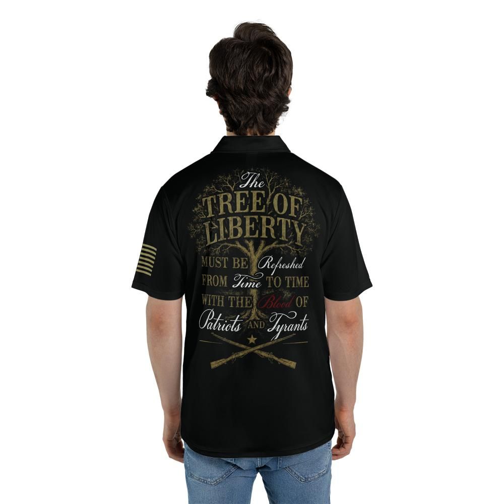 The Tree of Liberty Performance Golf Polo