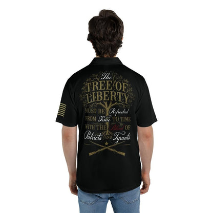 The Tree of Liberty Performance Golf Polo