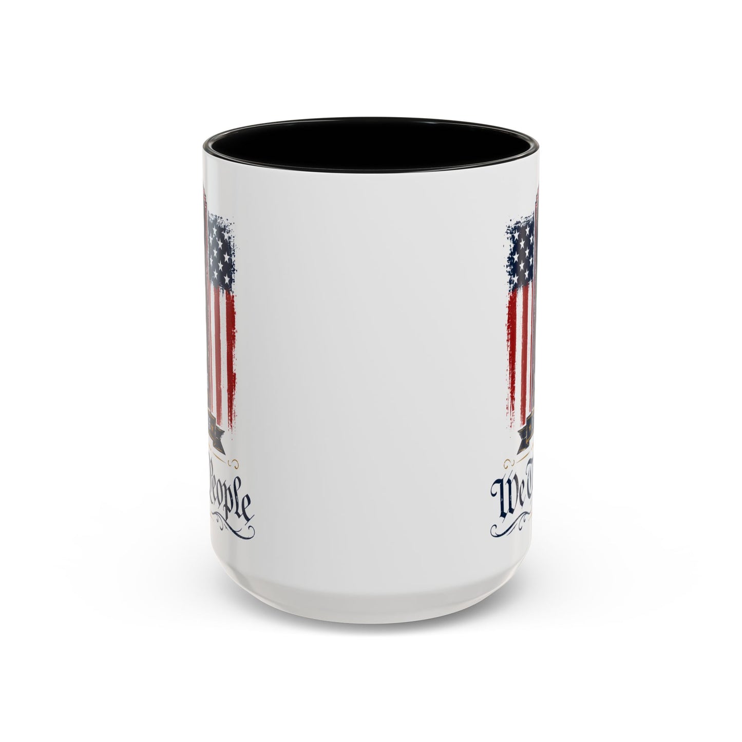 250 Anniversary USA Commemorative Patriotic We The People 1776 - 2026 Accent 15oz Coffee Mug