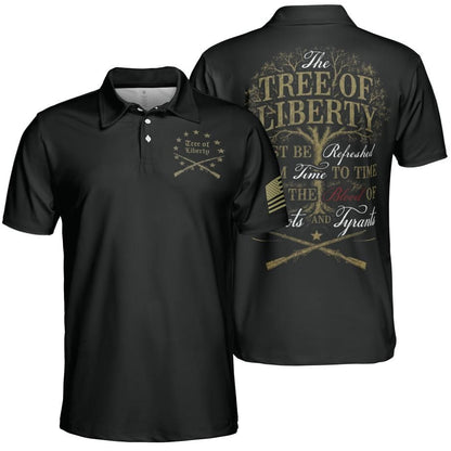 The Tree of Liberty Performance Golf Polo