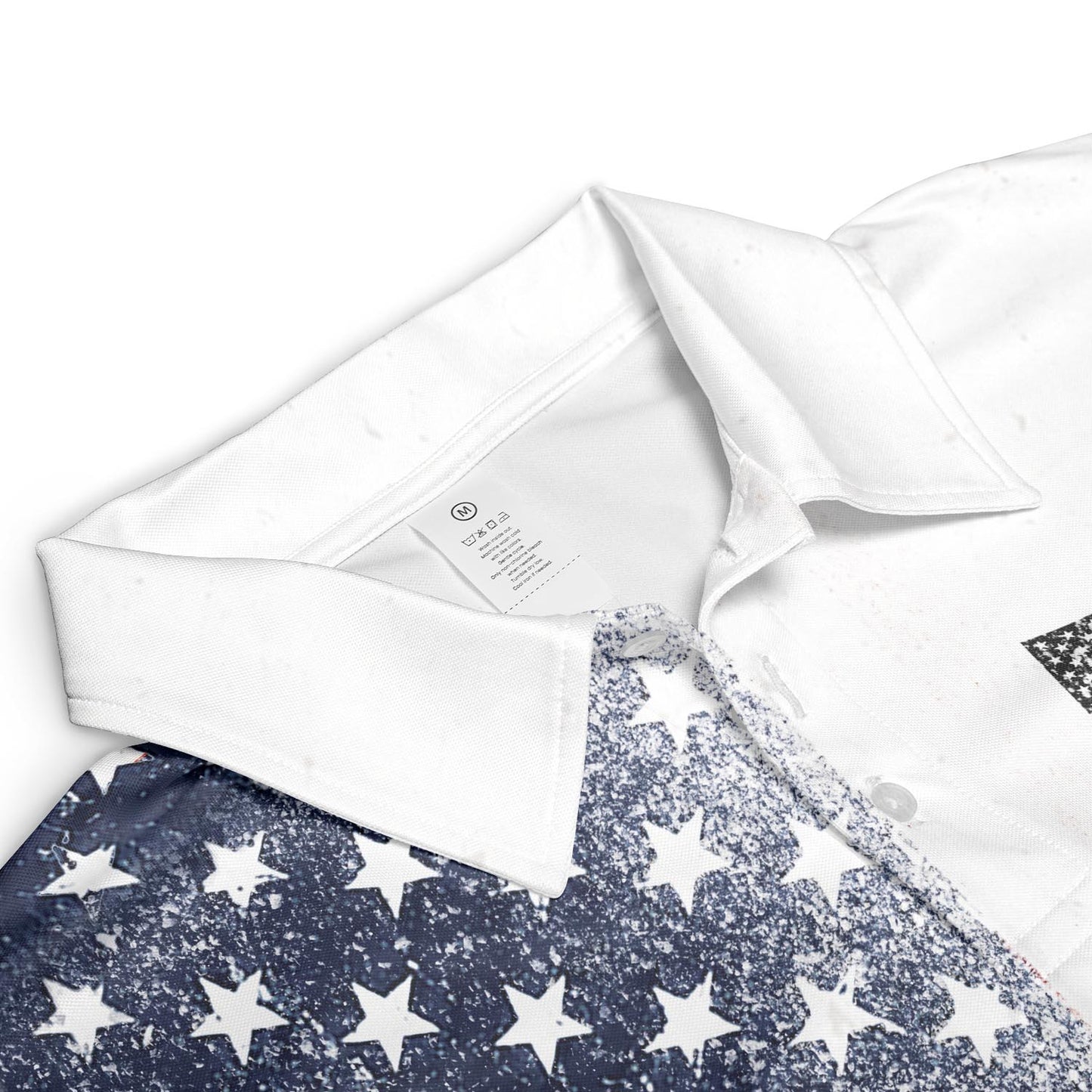 Best Dad American Flag Polo Shirt For Men Patriotic Moisture Wicking Short Sleeve Golf Top