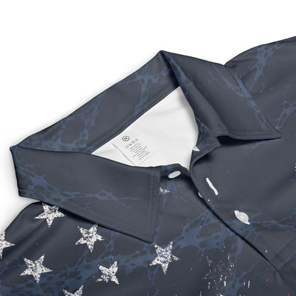 Best Dad Fishing Polo Shirt For Men American Flag Patriotic Moisture Wicking Short Sleeve Golf Top