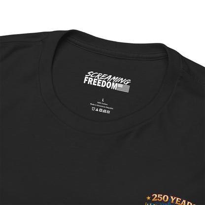 Faith & Freedom 250 Years Patriotic T-Shirt