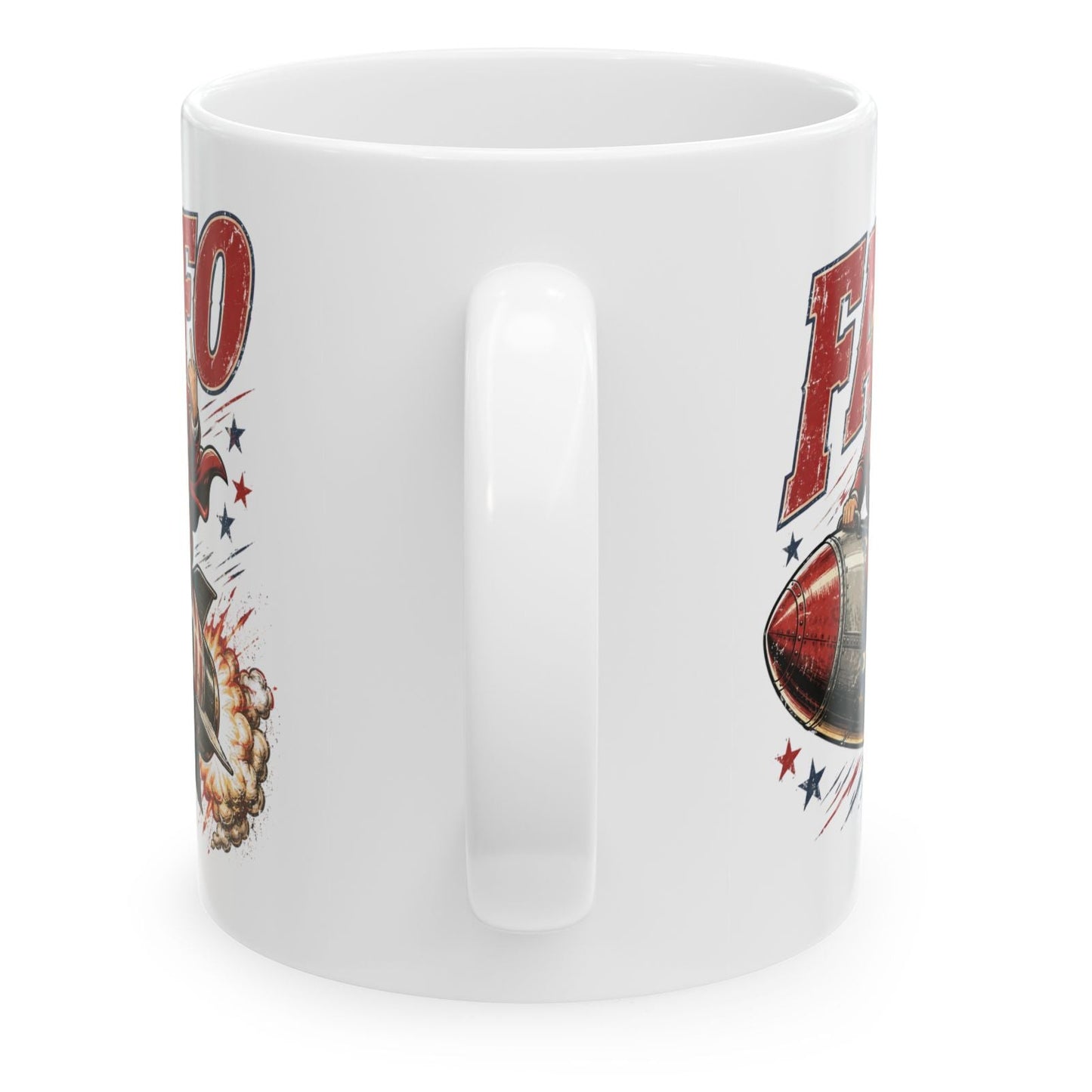 FAFO Funny Trump Pinup Gift 11oz Coffee Mug