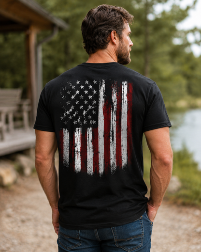 1776 2026 Patriotic Flag T Shirt for Men 250th Anniversary Graphic Tee