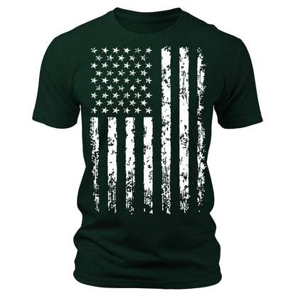 American Flag Shirt 4th Of July Patriotic Men's USA Short Sleeve Graphic Tees