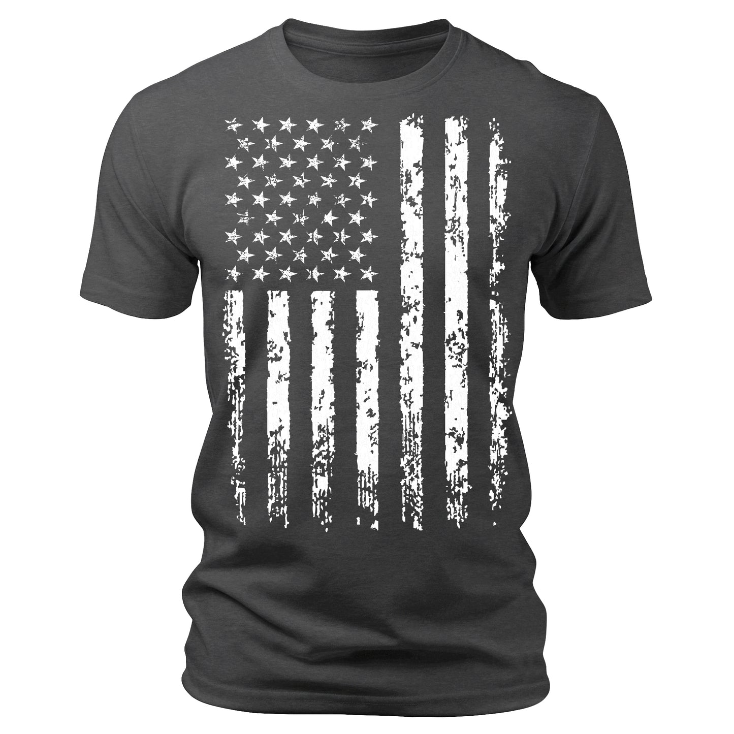 American Flag Shirt 4th Of July Patriotic Men's USA Short Sleeve Graphic Tees