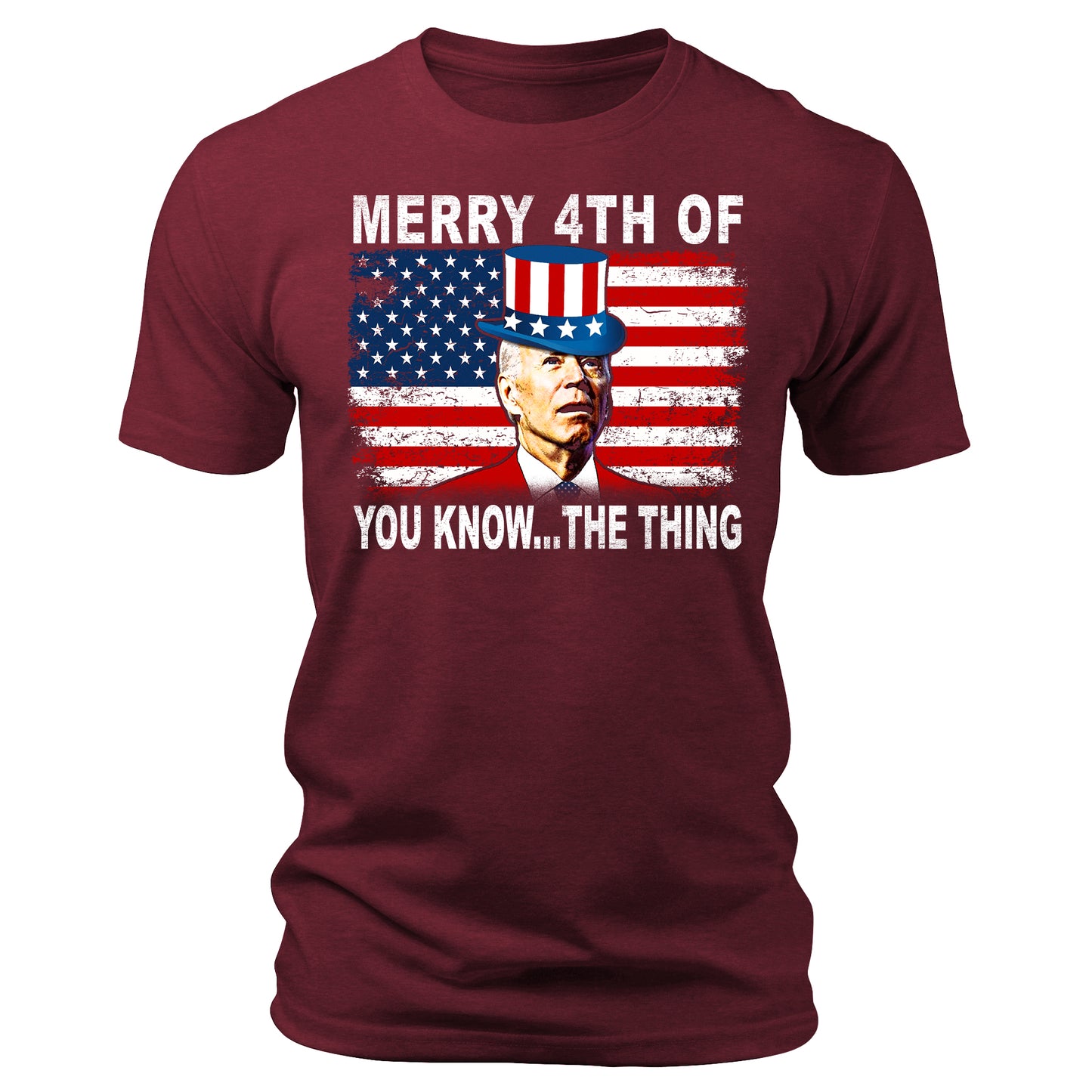 Merry 4th of You Know The Thing Funny Biden Shirt V2