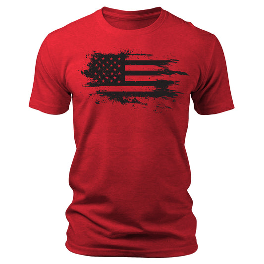 American Flag Shirt 4th Of July USA Patriotic Men's Graphic Tees
