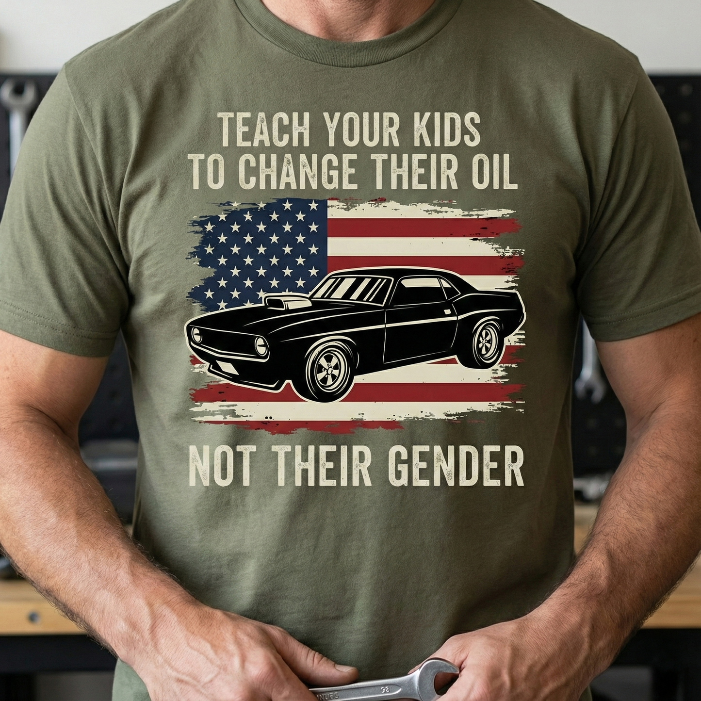Teach Your Kids To Change Their Oil Funny T-Shirt