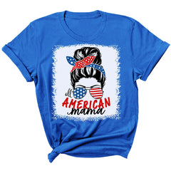 All American Mama Women's Print T-Shirt