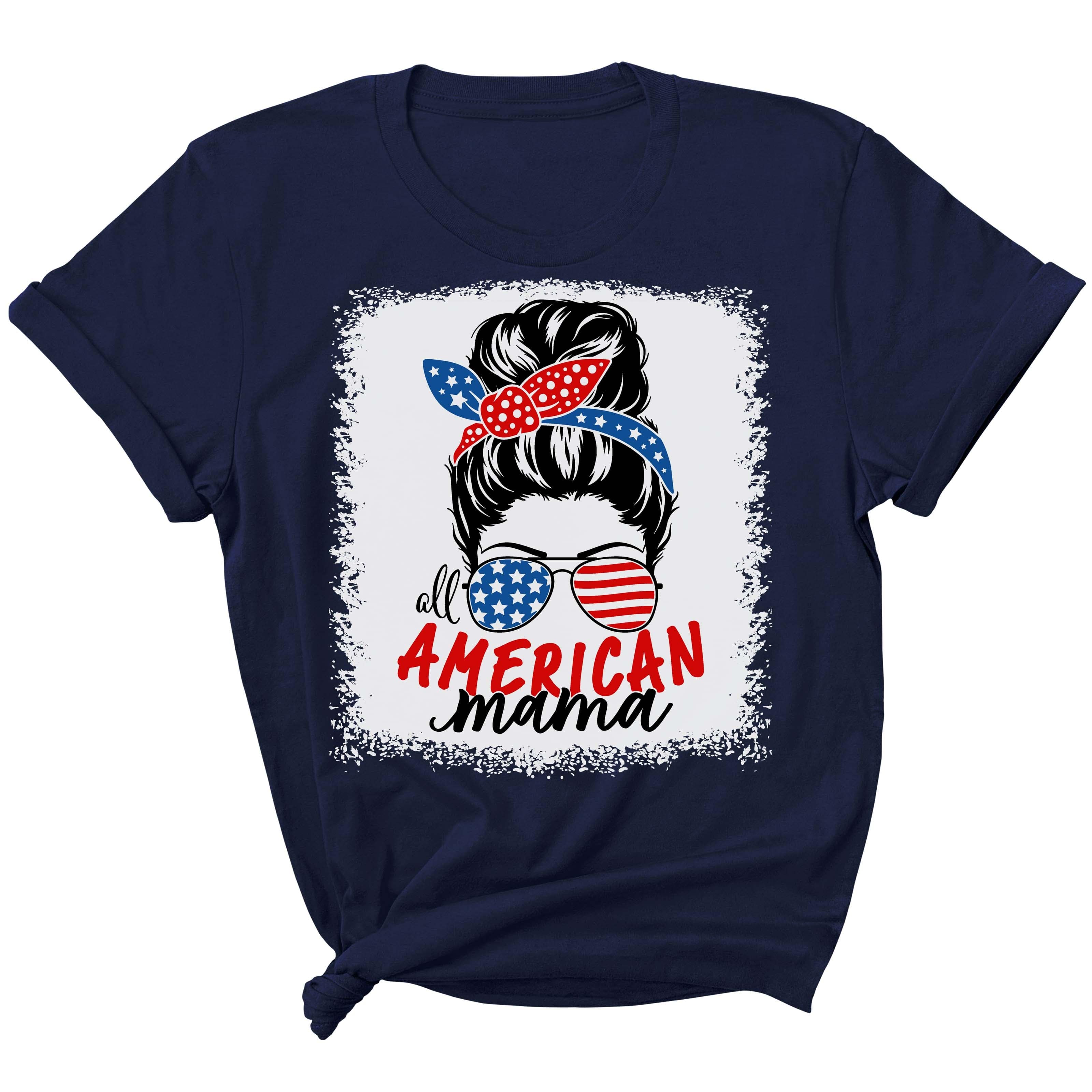 All American Mama Women's Print T-Shirt