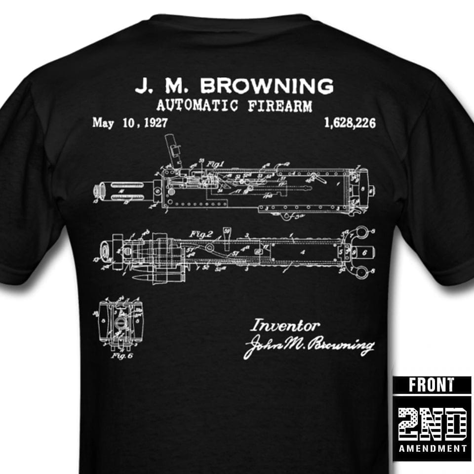 Browning Patent M2.50 Cal T-Shirt