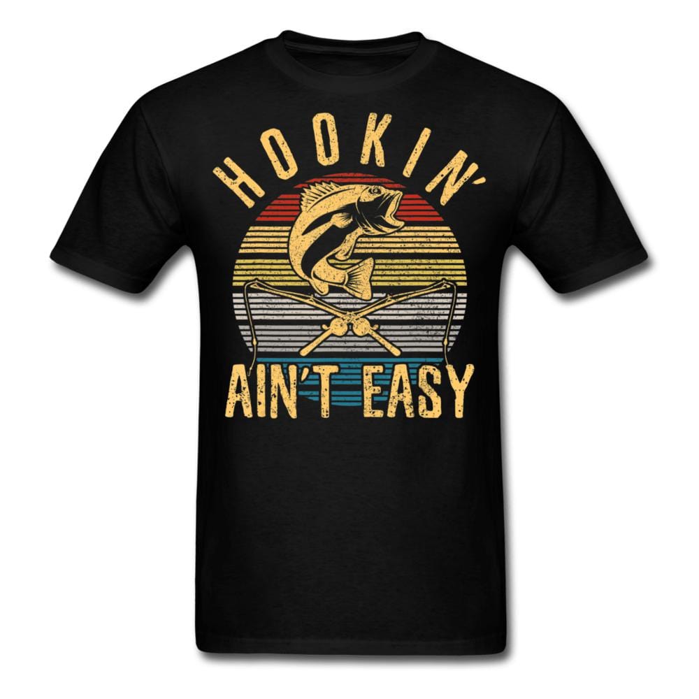 Hookin' Ain't Easy T-Shirt - black