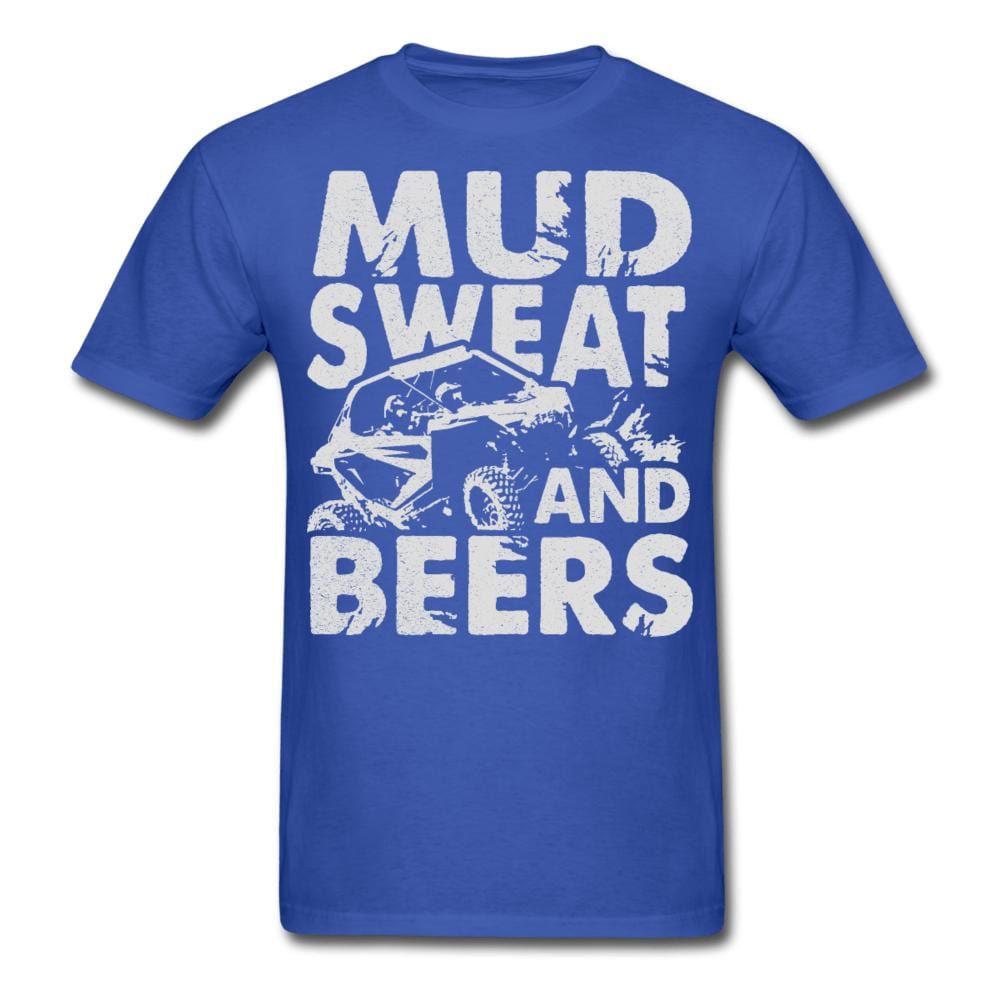 Mud Sweat & Beers T-Shirt - royal blue