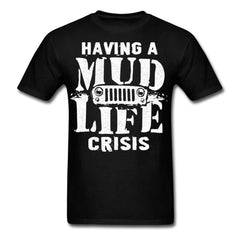 Mud Life Crisis T-Shirt - black