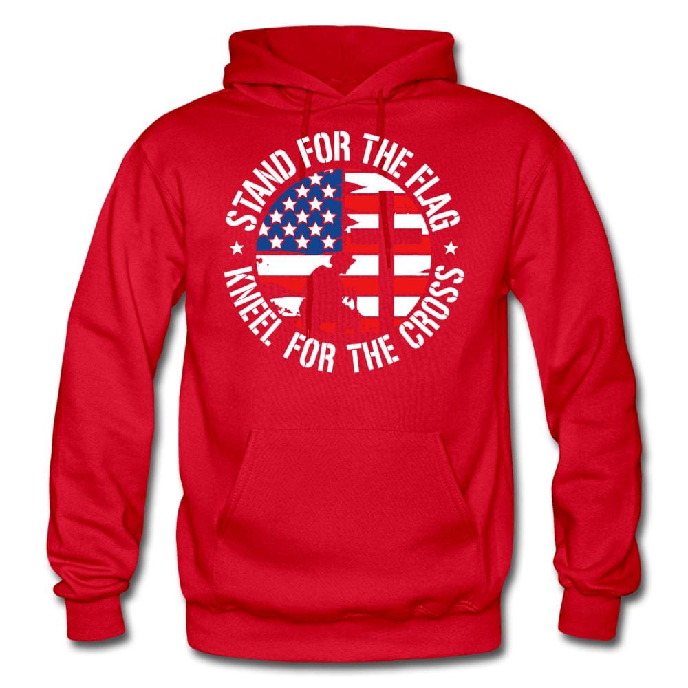 Stand For The Flag Hoodie - red