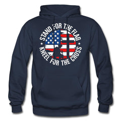Stand For The Flag Hoodie - navy