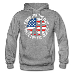 Stand For The Flag Hoodie - graphite heather