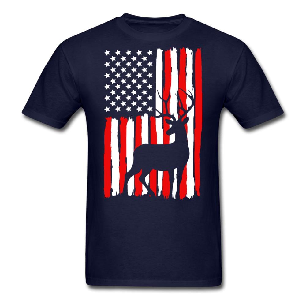 Hunter Flag T-Shirt - navy