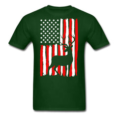 Hunter Flag T-Shirt - forest green
