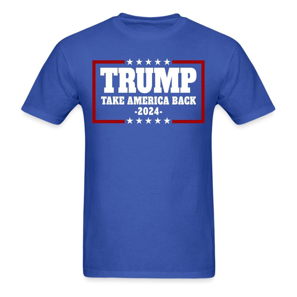 Trump Take America Back 2024 - royal blue
