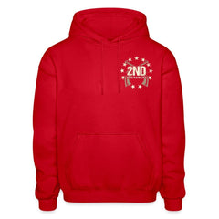 When Guns Are Outlawed Hoodie - red